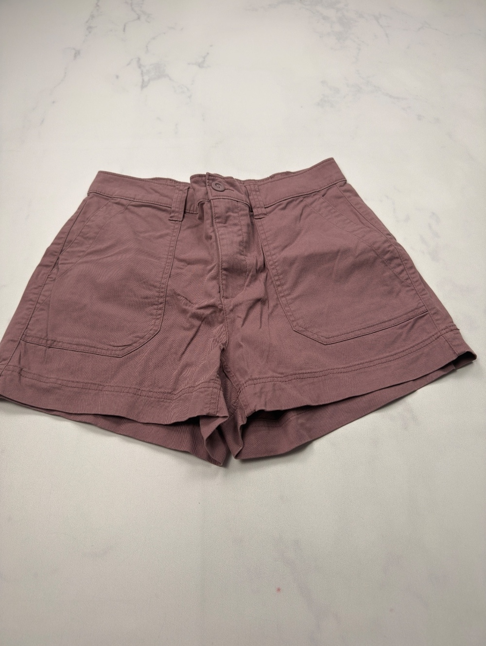 Old Navy OG Chino Casual Shorts Blush 2010s Minimalist - Womens M
